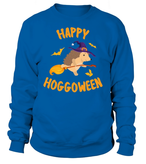 Happy hoggoween funny hedgehog halloween costume Men's Sweatshirt