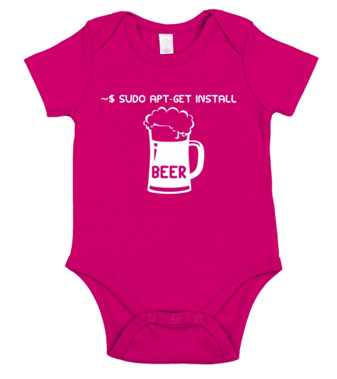sudo aptget install beer Short Sleeve Baby One-Piece