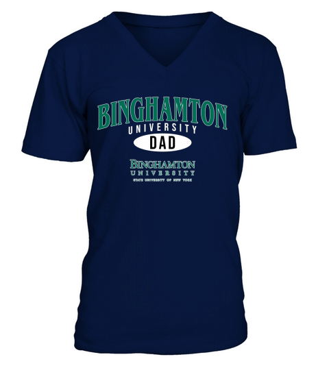 Champion Binghamton University Dad 2020 V-Neck T-shirt