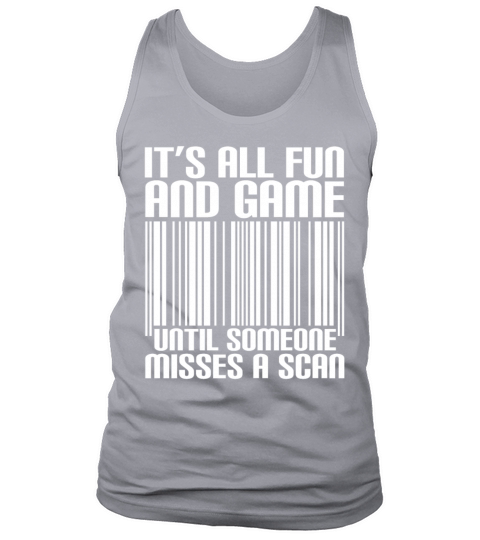 Funny Misses A Scan Postal Worker Men's Tank Top