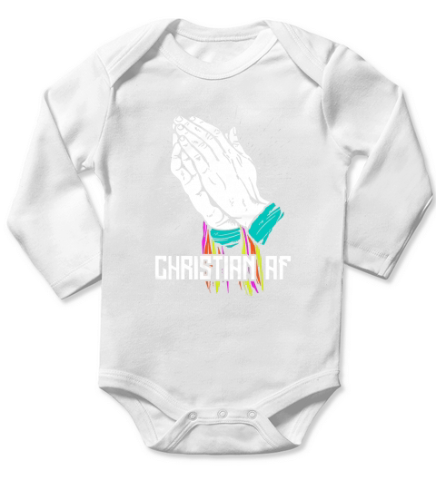 young bucks christian af Long Sleeve Baby One-Piece