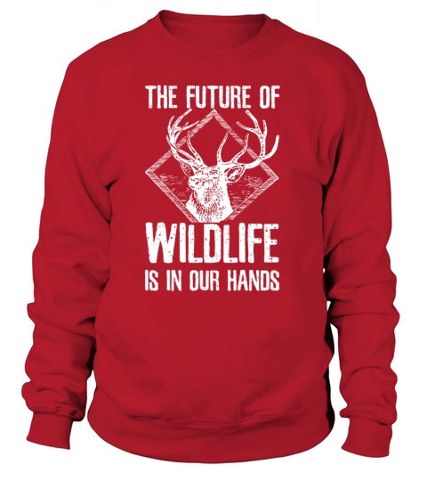 Future Of Wildlife In Our Hands Women's Sweatshirt