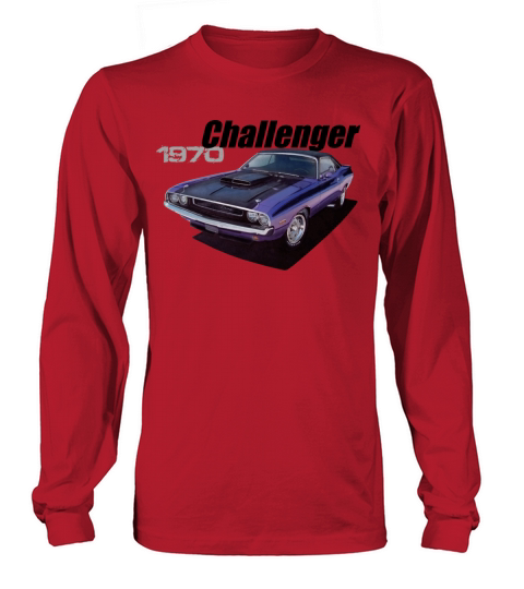 70 challenger in purple Women's Long Sleeve