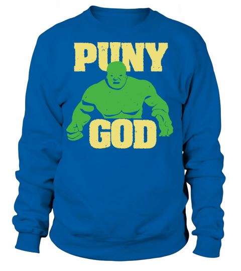 Puny god hulk Women's Sweatshirt
