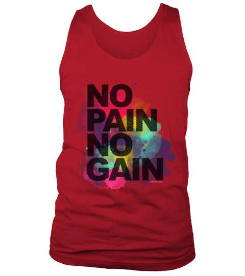 No Pain No Gain - Training Fitness Men Women Men's Tank Top
