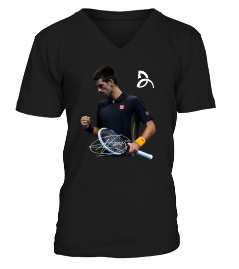 Novak Djokovic Signature shirt V-Neck T-shirt