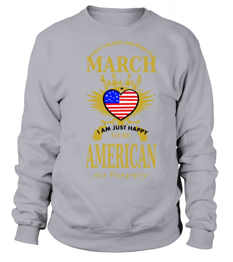 Born in march Women's Sweatshirt