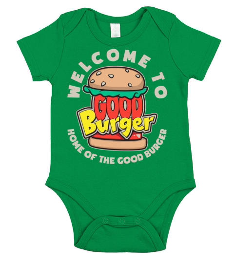 Nick Rewind Good Burger Gift Tee Short Sleeve Baby One-Piece