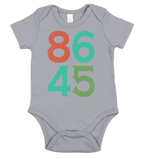 86-45-nothings Short Sleeve Baby One-Piece