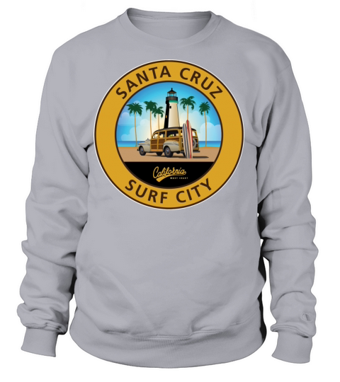 Santa Cruz Surf City Woodie Women's Sweatshirt