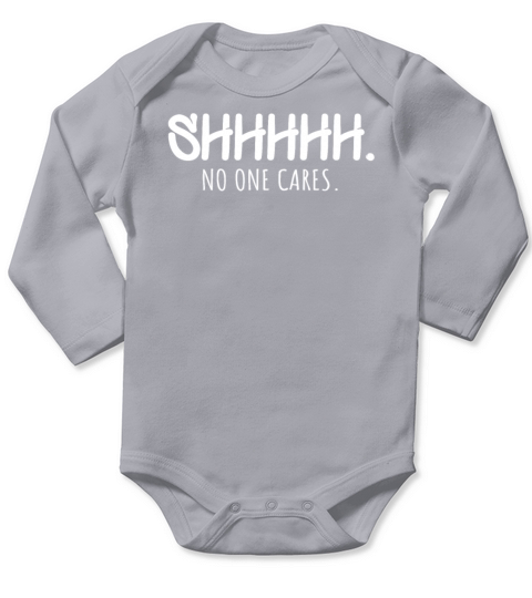 funny quote Long Sleeve Baby One-Piece