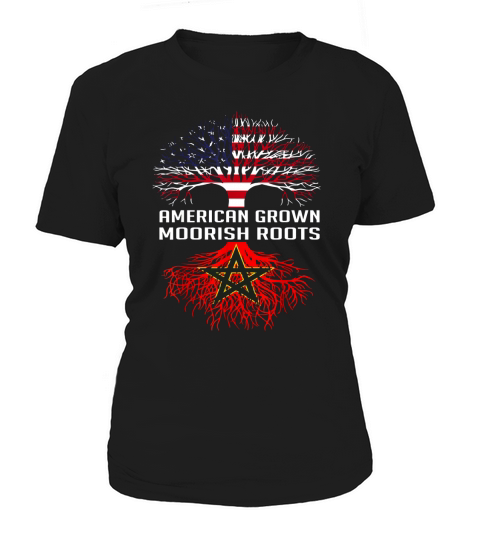 American Grown Moorish Roots Proud Moors Moorish Moroccan Women's T-Shirt