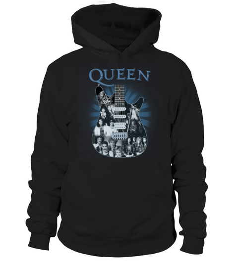 Guitar Queen rock band Hoodie Unisex