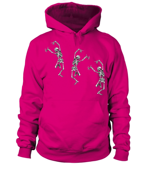 Skeleton Dancing Halloween funny Women's Hoodie