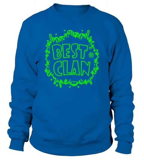 best clan green splash Women's Sweatshirt