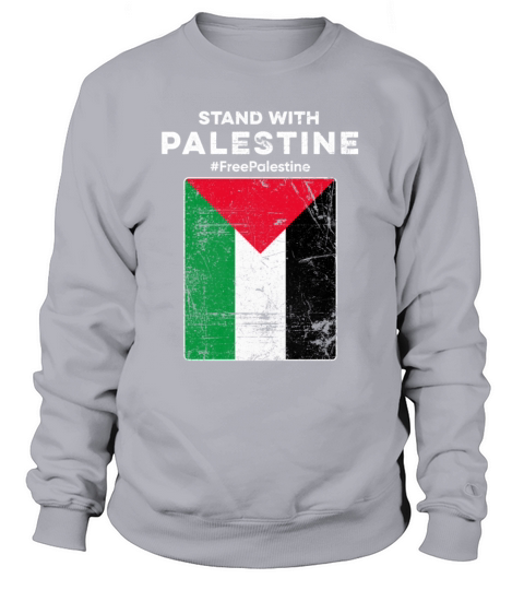 Free Palestine Gaza Flag - Stand For Palestine Women's Sweatshirt