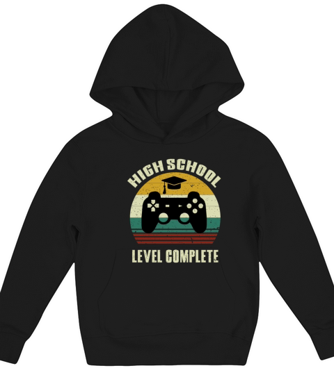 High School Level Complete Gifts Kids Hoodie