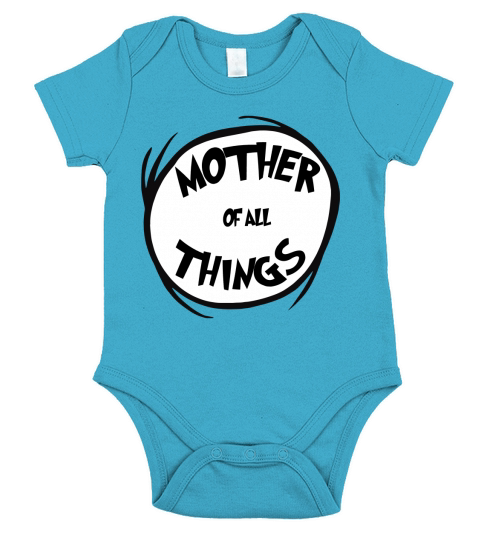 MOTHER of all things Dr Seuss Short Sleeve Baby One-Piece