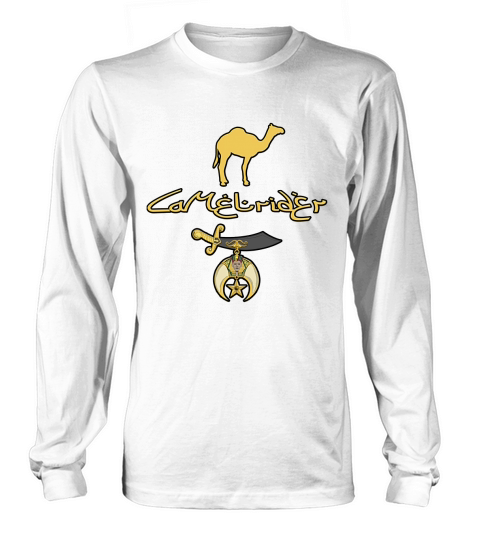Camel rider Shriner Masonic Symbol Freemason Long sleeved Unisex