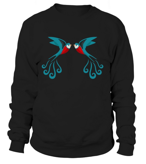 Symbol Two Swallows Sailor Gift Idea Women's Sweatshirt