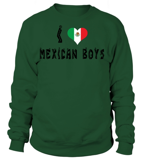 I Love Mexican Boys Women's Sweatshirt