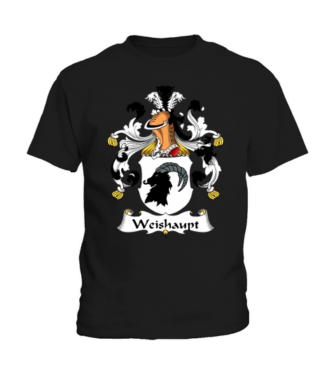 Weishaupt Family Crest German Family Crests Kids T-Shirt
