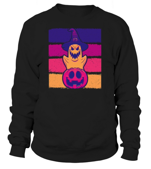 Halloween Ghost Pumpkin Funny autumn Women's Sweatshirt