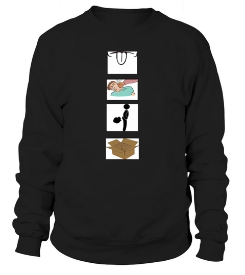 Tongue Punch Sweatshirt Unisex
