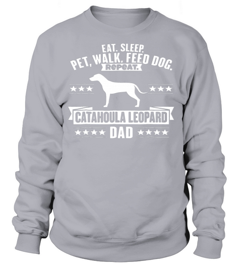 Catahoula Leopard Dog Gift - Pet Joke Gag - Dog Da Sweatshirt Unisex