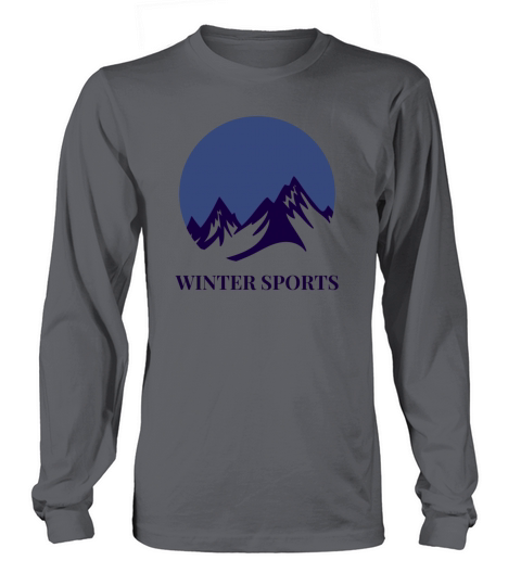 Winter winter sports mountains mountain sport gift Women's Long Sleeve