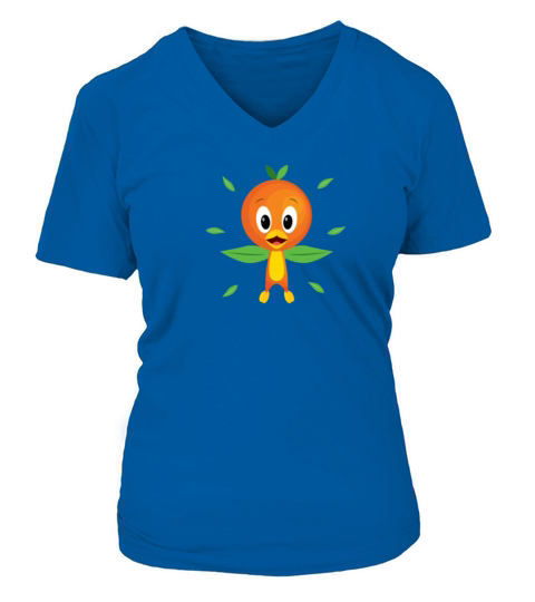 Bird with Orange Head T Shirt Women's V-Neck T-shirt
