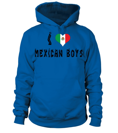I Love Mexican Boys Women's Hoodie