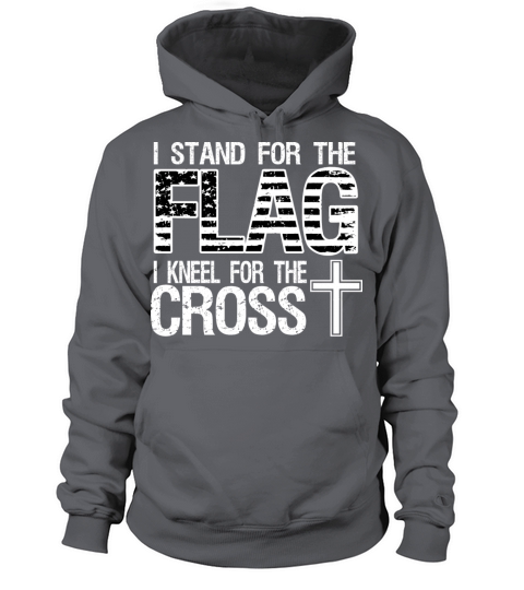 I stand for the flag I kneel for the cross Women's Hoodie