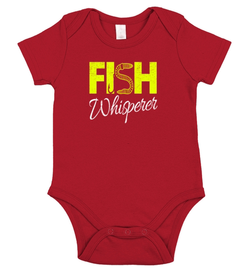 fish whisperer Short Sleeve Baby One-Piece