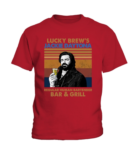 Jackie Daytona Vintage Lucky Brew Kids T-Shirt