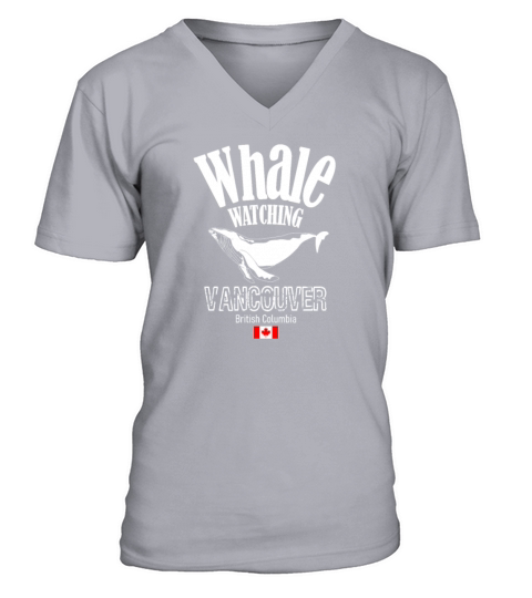 Whale watching Men's V-Neck T-shirt