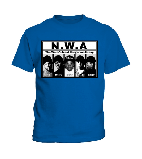 N.W.A The Worlds Most Dangerous Group T-Shirt Kids T-Shirt