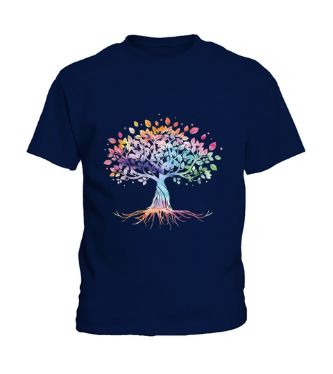 Colorful Life Tree Is Really Good shirt Kids T-Shirt