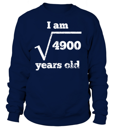 70th Birthday Square Root Women's Sweatshirt