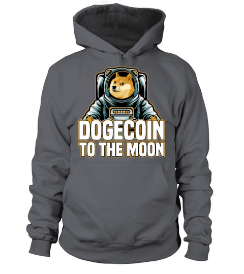 Dogecoin to the moon Women's Hoodie
