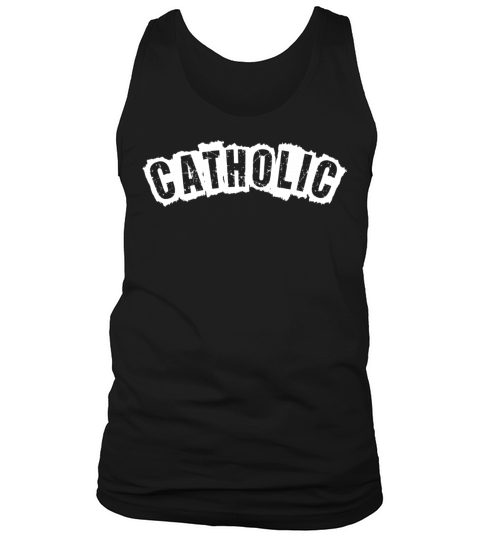 413 Christian Catholic design religion Cross gift Men's Tank Top