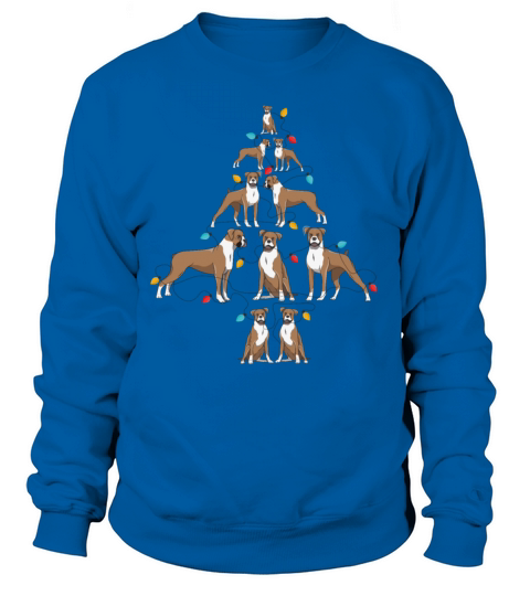 Christmas Boxer Women's Sweatshirt