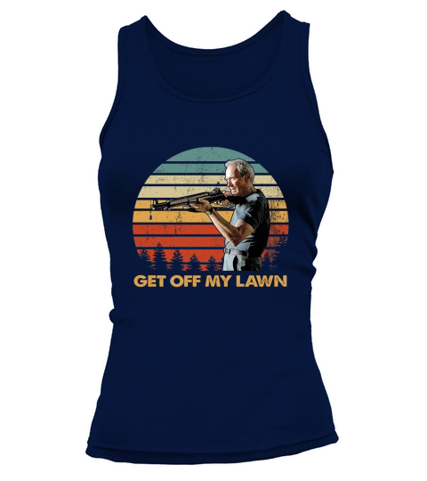 Get Off My Lawn Vintage Tank top Woman