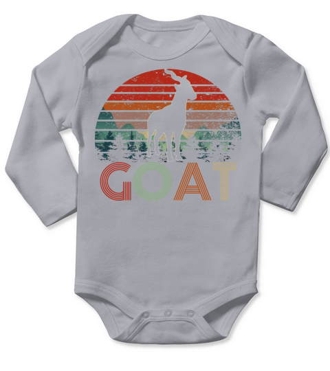 goat Long Sleeve Baby One-Piece