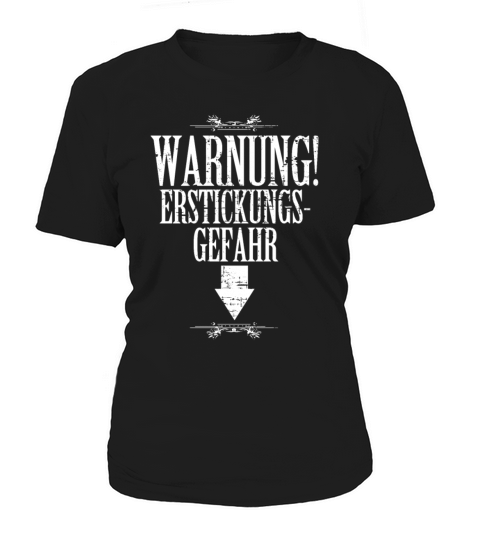 Warning danger of suffocation Vintage Schniblow Gi Women's T-Shirt