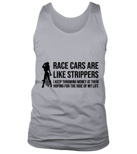 Official Race Car Stripper Ride Drag Sprint Tank Top Unisex