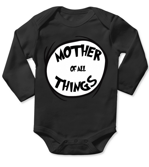 MOTHER of all things Dr Seuss Long Sleeve Baby One-Piece