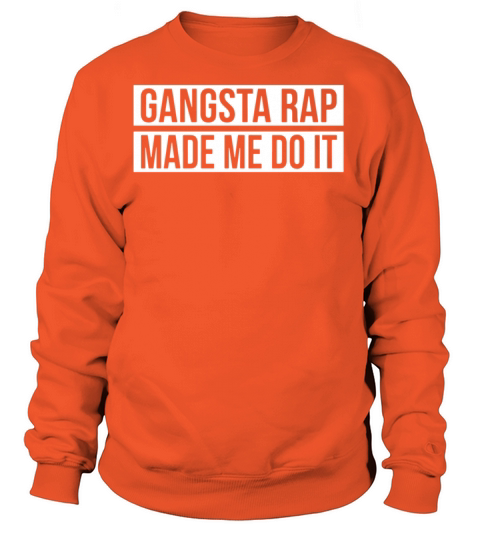 Gangsta Rap Made Me Do It Best Bitches Unicorn Women's Sweatshirt