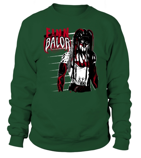 Wrestling WWE Finn Balor Black and Red Sweatshirt Unisex