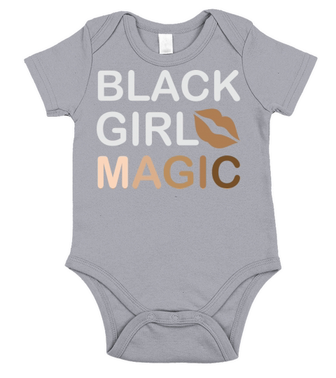 Black Girl Magic Exclusive Design for You Short Sleeve Baby One-Piece